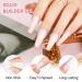 3D Nail Art Gel - Clear & White Solid Builder Gel for DIY Nail Art & Manicure - Non-Stick Hard Gel with Dual Form - 14g - Buy Online on GoSupps.com