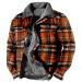 Hanxiulin plush jacket oversize warm lined fleecemantel ceiling hoodie men oversize long hood fleece jacket lined warm cuddly cardigan coat hoodies for men