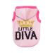 Amaone dog coat chihuahua puppy leopard-benot-rosa-rosa-hunde-hundle-hunde-fette knitjack pepper clothing dog jacket Small dogs (0221debka-pink XL) XL 0221debka-rosa