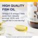 Metagenics OmegaGenics Mega 10 Omega Supplement- with Omega-7 330 mg EPA & 170 mg DHA for Heart Health*- Sustainably Sourced & No Fishy Aftertaste - Non-GMO & Gluten-Free - 60 Softgels - Buy Online on GoSupps.com