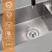 Abizarch Kitchen Drain Stopper Stainless Steel Sink Stopper Kitchen Drain 3 in 1 Sink Strainer Kitchen Drain Enduring Anti Clog Kitchen Drain Stopper for Standard 3-1/2 inch Drain ZHAZHAMO Two tapes are wrapped in a piece of hair - Buy Online on GoSupps.com