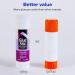 Avery Glue Stick Disappearing Purple Color Washable Nontoxic 1.27 oz. Permanent Glue Stic 6pk (98071) 6 pack - Buy Online on GoSupps.com