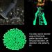 300 Colorful Fluorescent Stones - Bright Garden Pebbles for Walkways Aquariums & Lawn Decoration (Green 17x13mm) - Buy Online on GoSupps.com