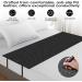 Grounding Mat for Bed | Sleep Better & Enhance Wellness | 27x60 Inches Black Queen - Anti-Slip PU Leather - Buy Online on GoSupps.com