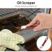 2 PCS Stainless Steel Oven Scraper - Non-Scratch Cleaning Tool for Ovens, Stoves & Induction Hobs - Buy Online on GoSupps.com