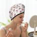 Hair Towel Wrap - Quick Drying Button Towel Turban in Unique Mushroom Designs | Best Hair Drying Solutions - Buy Online on GoSupps.com