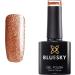 Bluesky GEL NAIL POLISH COPPER GOLD FINE GLITTER PLATINUM 26 Nail UV LED Soak Off 10ml (Requires Drying Under LED/UV Lamp) - Buy Online on GoSupps.com