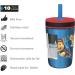 Zak Designs PAW Patrol Kelso Tumbler Set - 15 fl oz 3 Piece Bundle for Kids - Leak-Proof Lid with Straw - Plastic and Stainless Steel Cups with Sipper - Paw Patrol Theme - Buy Online on GoSupps.com