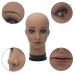 BHD Beauty 22'' Brown Female Bald Mannequin Head for Wig Making and Display - Professional Cosmetology Tool with T-pins for Eyeglasses and Hair Styling (Pack of 1) - Buy Online on GoSupps.com