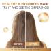 Hair Treatment Serum & Capsule Oil - No Rinse Argan Macadamia Avocado | Vitamins A C E Pro B5 - Conditioner for All Hair Types (40 Capsules - Buy Online on GoSupps.com