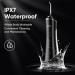 Portable Water Flosser Rechargeable for Braces - 3 Modes, 4 Tips - IPX7 Waterproof - Cordless Oral Irrigator with Charging Station - Black - Buy Online on GoSupps.com