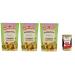 Panealba Crostini Crostini Oriental croutons with oregano salty snack not fried 3 x 100 g + Polpa Italian Gourmet 400 g