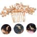 FOYTOKI Hair Comb for Women Hair Side Comb for Women Wedding Hair Accessories for Bride Pearl Hair Side Comb Rhinestone Side Comb Decorative Hair Comb Bride Hair Accessories - Buy Online on GoSupps.com