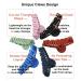 REJOL Large Hair Claw Clips 5.1 Inch - Pack of 6 Matte Colors for Women - Stronghold Lightweight Big Jaw Clip for Thin Thick Hair - Buy Online on GoSupps.com