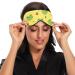 Haskirky Light Blocking Breathable Eye Mask for Adults - Adjustable for Travel, Yoga, Meditation - Cute Frog and Fruit Design - Buy Online on GoSupps.com