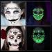 12 Sheets Halloween Face Tattoos Luminious Halloween Tattoos for Adults Kids Glow in The Dark Waterproof Halloween Temporary Tattoos for Horror Makeup Halloween Decor Party Supplies - Buy Online on GoSupps.com