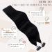 Buy Hetto Real Hair Extensions Bondings - Black Remy Hair 22 Inch (55cm) - 50g #1 Black for Ultimate Hair Recovery - Buy Online on GoSupps.com