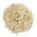 CAISHA by PRETTYSHOP Messy Scrunchie Bun Voluminous Wavy Hairpiece Heat-resistant Synthetic Fibres Platinum Blonde G18A platinum blonde #88 G18A