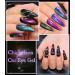COSMOO 9D Cat Eye Gel Nail Polish Set - 9PCS | Magnetic Polish with Magic Effect | Includes Black Base & Magnet Stick - Buy Online on GoSupps.com