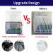 BKDMZZMY Bird Cage Seed Catcher 2 Pack - Large Bird Cage Covers with Adjustable Drawstring - Parrot Cage Skirt with Soft, Airy Nylon Mesh - White and Black - Buy Online on GoSupps.com