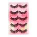 UAMOU Mink Lashes Bulk 5 Pair Natural Long Faux Cils Cilios Mink 3D False EyeLashes Makeup Fluffy Eye Lashes maquillaje Cheerfully (Color : G615CS Size : 20 BOXES (100 pairs))