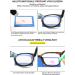 KOOSUFA Anti-Blue Light Reading Glasses - Retro Round Nerd Glasses for Men & Women - Spring Hinges Full Rim Strength 0.0 to 3.0 - Stylish & Anti-Fatigue Vision Aids - Buy Online on GoSupps.com