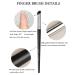 Mini Angled Concealer Brush - Upgraded Small Nose Contour Brush for Dark Circles & Puffiness - Buy Online on GoSupps.com