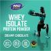Now Foods Sports Whey Protein Isolate - Creamy Chocolate 1.8 lbs - High Protein Supplement - Buy Online on GoSupps.com