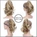 Ponytail Extensions Resistant Fiber Wavy Ponytail Hair Extensions Synthetic Wavy Ponytail Extensions Medium Length Claw Clip in Ponytail Hairpieces Heat for Women(Color:007) - Buy Online on GoSupps.com