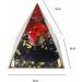 VNSTKWW Moonstone Orgone Pyramid - Crystal Energy Tower for Reiki Chakra Healing - Black Flower of Life Orgonite Pyramid - Buy Online on GoSupps.com