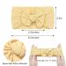 Midodo 25-Piece Soft Elastic Baby Headband Set | Newborn Turban Knot Hair Bands for Girls | Stretchable Nylon Accessories - Buy Online on GoSupps.com