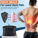 Lafuyso Back Support Belt - Lower Back Pain Relief 3D Lumbar Pad Breathable Mesh Brace for Herniated Disc & Sciatica | XX-Large for Men & Women - Buy Online on GoSupps.com