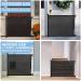 PRObebi Retractable Baby and Dog Gate - 34 Tall, Extends up to 72 Wide - Indoor/Outdoor Mesh Gate for Doorways, Stairs, Hallways (Black) - Buy Online on GoSupps.com