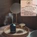 Ajna Ceramic Essential Oil Diffuser - Elegant Aromatherapy Diffuser for Home and Office - 3-in-1 Humidify, Ionize, and Diffuse - 100ml Carbon - Buy Online on GoSupps.com