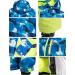WOWULOVELY Kids Ski Snowsuit Set - Waterproof Boys Snow Jacket & Pants - Blue/Black - Size 10 - Buy Online on GoSupps.com