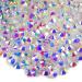 genie crystal ss20 Transparent AB Glue Rhinestones 1440 pcs  10 gorss 5 mm Unfoiled Aurora Borealis Flatback Rhinestone  Glass gems for Crafts Nail Art  Bags  Shoes  Clothing