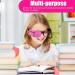 Buy 6pcs Large Reusable Eye Patches - Non-Woven Glasses for Amblyopia & Strabismus (Pink) - Adults & Kids | International Shipping Available - Buy Online on GoSupps.com