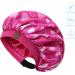 Kid's Satin Sleep Cap for Curly Hair | Adjustable Silk Hair Bonnet for Baby & Toddler | Heart Design | Ages 1-8 - Buy Online on GoSupps.com