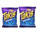 Generisch 2 Takis Blue Heat 92.3g Hot Chili Pepper tortilla chips originating from Mexico
