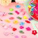 50-Piece Plastic Barrettes for Girls - Cute Clip in Candy Heart and Star Shapes - Mini Flower Bow Hair Accessories - 80s 90s Style - Buy Online on GoSupps.com