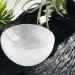 Selenite Crystal Charging Bowl - White Cleansing Altar Bowl for Meditation, Spiritual Recharging, and Crystal Decor - 6cm - Buy Online on GoSupps.com
