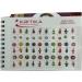 Hare Krishna Indian Store LOT 2 Bindi Booklet Indian Velvet Stylish Bindi Booklet Fashion Beautiful Round Stones Bindi Book For women Crystal bindi - Buy Online on GoSupps.com
