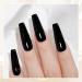 Buy 15ML Soak Off Black Gel Nail Polish | DIY Nail Art & Manicure | International Shipping - Buy Online on GoSupps.com