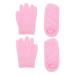 minkissy 6 Pairs Gel Care Kit Gloves Hydrating Gloves Hand Moisturizing Gloves Hand Softening Socks for Women Gel Foot Covers and Gloves Man Yarn Lotion Accessories