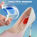 2 Pairs of Heel Spur Inserts & Heel Cushions for Comfort | Orthopedic Gel Insoles (L: 40-45) - International Shipping Available - Buy Online on GoSupps.com
