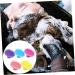 Frcolor 15 STK Silicone Shampoo Brush - Ultimate Hair & Pet Massage Brush for Relaxation & Cleansing | International Shipping - Buy Online on GoSupps.com