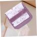 High Capacity Tampon Bag for Women & Girls - Stylish Menstruation Pillow Storage | Violet 13x12x1cm - Buy Online on GoSupps.com