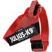 Julius-K9 Red-Grey Belt Harness L/1 | High-Quality Pet Gear for International Shipping - Buy Online on GoSupps.com