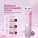 Portable Water Flosser for Travel | Mini Oral Irrigator with 5 Nozzles IPX7 Waterproof Perfect for Teeth Gums & Braces | Cordless & Compact Design in Pink - Buy Online on GoSupps.com