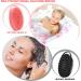 2 Pack Silicone Body Scrubber Loofah & Scalp Massager - Black & Pink | Gentle Shower Brush for Kids, Women, Men | Double-Sided for All Skin Types - Buy Online on GoSupps.com